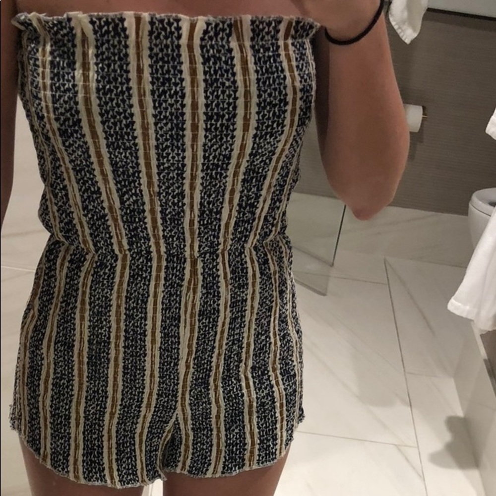 L’atiste strapless romper. Size S